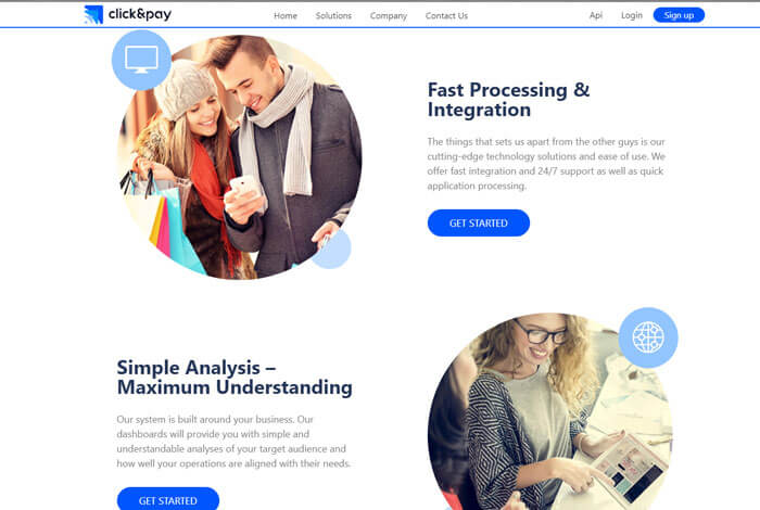 פרויקט Click & Pay